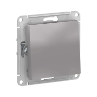 Купить Переключатель "ATLASDESIGN" 1 кл. (механизм) 10а, алюминий (1/10/60) "SCHNEIDER"