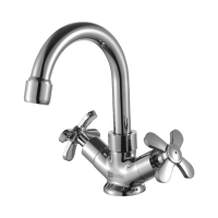 Купить Смеситель для умывальника "PARTNER"  LM6547C  поворотн. излив, двухвентильный (1/8) "LEMARK"