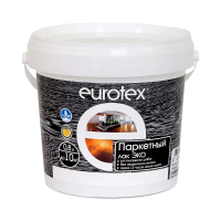 Лак паркетный "EUROTEX" эко глянцевый  0,8 л (1/6) "Рогнеда"