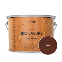 Пропитка водоотталкивающая для дерева "BIO LASURE" тик 9 л (1) "ELCON"
