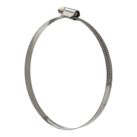 Купить Хомут червячный сталь 190-210 мм (1/250)