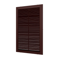 Купить Решетка вентиляц. с сеткой 185 х 285 мм (коричн.) (1/80) "Эра" 1828с кор