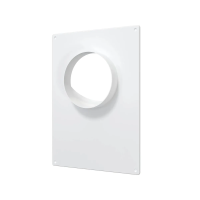 Купить Площадка торцевая 180 х 250 мм фланец D110 пластик (1/22) "Эра" 110птп