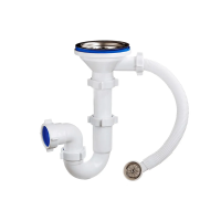 Купить Сифон 3 1/2" х 40 мм с круглым переливом (1/30) "ORIO" S-5107