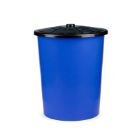 Купить Бак пласт. с крышкой 100 л (синий) (1/3) "Альтернатива" м3468