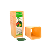 Купить Набор для рассады (6 горшочков 460 мл)  (1/10) "Радиан"