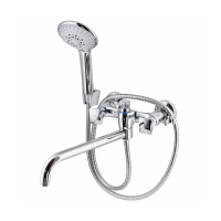 Купить Смеситель для ванн псм-192-38 длинный излив (1/10) "Профсан"