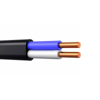 Купить Кабель ввг-п нг(а)-LS 2 х 1,5 мм² ок 0,66 кв гост (бухта 100 м) черный (1) "Пересвет" X4394894