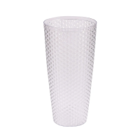 Купить Ваза для цветов "Мозаика люкс" D 150 мм, H 305 мм (прозрачная) (1/15) "Альтернатива" м7521
