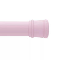 Купить Штанга для ванной алюмин. телескоп. 110-200 см розовая (1/24) "MILARDO"  013A200M14