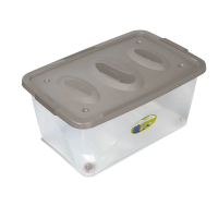 Купить Ящик универс. "Астело" 600*400*280 мм на колесах (коричнево-серый) (1/3) "Мартика" с665ксер