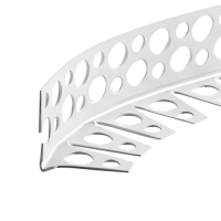 Купить Профиль арочный перфор. ПВХ 25х25 3м Stella белый