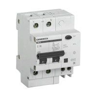 Купить Дифференциальный автомат. выключатель ад12 2р 16а 30ма (1/5/40) "GENERICA"