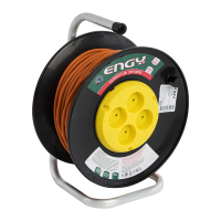 Купить Удлинитель на катушке "ENGY премиум" 50 м, 4 розетки (пвс 2 х 0,75) (1/2)