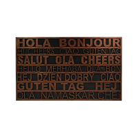 Купить Коврик придверный 45*75 см "Приветствие" (1/10) "VORTEX" 24272