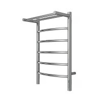 Купить Полотенцесушитель электрич. "Классик" п6 400*650 с перекладиной (хром) (1) "TERMINUS"