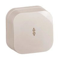 Купить Выключатель открыт. уст. "GLORY" 1 кл. проходной всп10-1-0-хк, 10а, кремовый (1/36/432) "IEK"