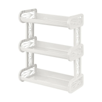 Купить Полка навесная "AJUR" 3 секции (белое облако) (1/27) "KEEPLEX" KL168512048