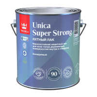 Лак яхтный глянцевый "UNICA SUPER STRONG 90" EP  2,7 л (1/6) "Тиккурила"