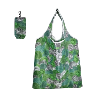 Купить Сумка складная с чехлом 38*58 см, полиэстер (зеленый) (1/10/600) "Рыжий кот"