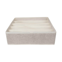 Купить Органайзер для белья "LINEN" 32*32*10 см, 5 секций (1/48) "EG"
