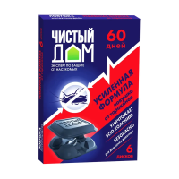 Купить Ловушка от тараканов "Усиленная формула" 6 шт. (1/5/50) "Чистый дом"