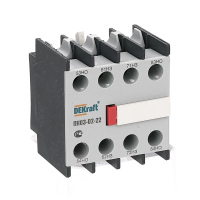 Купить Приставка контактная пк-03-02 2но+2нз для контакторов км-103 10а 690в (1/6/102) "DEKRAFT"