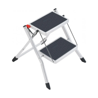 Купить Стремянка-табурет стальная 2 широкие ступени (1) "Алюмет"