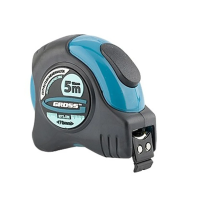 Купить Рулетка "SCHLAGFEST" магнитный обрезин. зацеп, нейлон, двустор. шкала 5 м/19 мм (1/48) "GROSS"