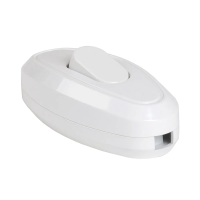 Купить Выключатель разборный для бра 1 кл. вб-01б, белый (1/50/1000) "IEK"