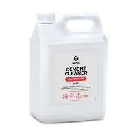Купить Очиститель после ремонта "CEMENT CLEANER" 5,5 кг (кислотное) для удаления остат. цемента(1/4)"GRASS"