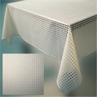 Купить Скатерть пвх "Винтаж" 135*110 см клетка (1/15) "Рыжий кот"