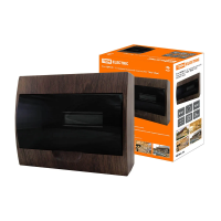 Купить Щиток распределительный навесной щрн-п 12 модулей, пластик IP41 "Эко" (бук ) (1/10) TDM SQ0901-0023