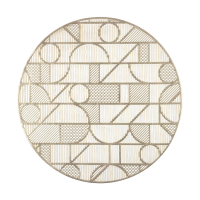 Купить Салфетка сервировочная D=38 см ажурная, пвх (1/10/120) "Рыжий кот" PVR-07