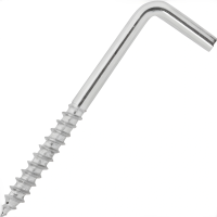 Купить Шуруп-крючок Г-образный 8х80 2шт Хват 25230-3