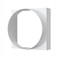 Купить Соединитель круглых каналов с вытяж. зонтом центральный D100/ 100 х 100 мм (1/30) "Эра" 10кв