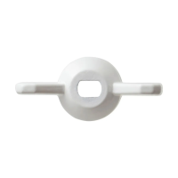 Купить Ручка-бабочка для крана усиленная 1/2"-3/4" (белая) (1/10) "MASTERPROF"