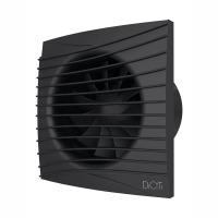 Купить Вентилятор SILENT 5C MATT BLACK осевой с обратным клапаном D125 (1/16) "DICITI"