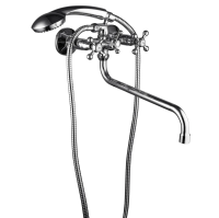 Купить Смеситель для ванн A2208 двухвентильный, хром (1/10) "FASHUN"