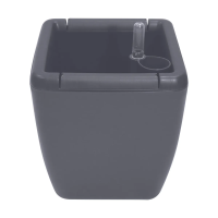 Купить Горшок для цветов "MUNCHEN" C автополивом 5 л (вулкан. серый) (1/8) "INGREEN" IG622411026