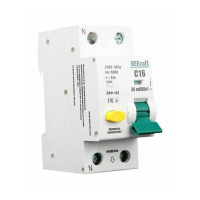Купить Дифференциальный автомат. выключатель авдт диф-103 (1р+N) 16а 30ма 6ка тип A (1/6/60) "DEKRAFT"