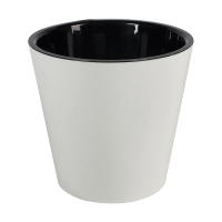 Купить Горшок для цветов "LONDON" D 320 мм/15,7 л (белый) на колесах (1/4) "INGREEN" IG770410048