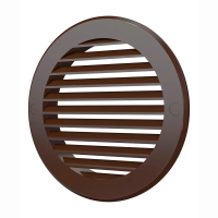 Купить Решетка вентиляционная круглая D 186 мм с фланцем D150 (1/35) "Эра" 15ркн кор