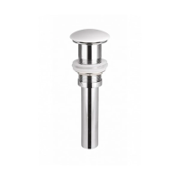 Купить Клапан донный "CLICK-CLACK" D-66 мм (белый мат.) "CERAMICA NOVA" CN2000MW