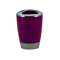 Купить Стакан для ванной комнаты "Альма" пласт. (фиолетовый) (1/12) "Аквадекор" ATTP-2100VL-02