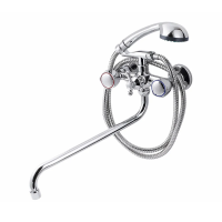 Купить Смеситель для ванн FZ 428-A17 длинный излив (1/10) "FAUZT"