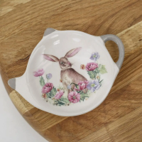 Купить Подставка для чайных пакетиков "Зайка" 12*8,4*1,5 см (1/144) "Доляна" 4826191