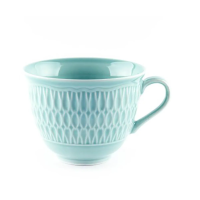 Купить Чашка чайная "SOFIA" голубая глазурь 250 мл (1/6/36) "CMIELOW" 0884420 Sofia LB05