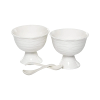 Купить Креманки с ложками "Волна" 2 шт. х 200 мл (1/36) "BALSFORD" 194-48028