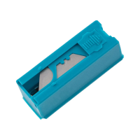 Купить Лезвия запасные для ножа пистолетного 19 мм трапециевидные в пенале 12 шт. (1/144) "GROSS"